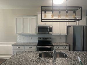 A kitchen cleaned by AHF